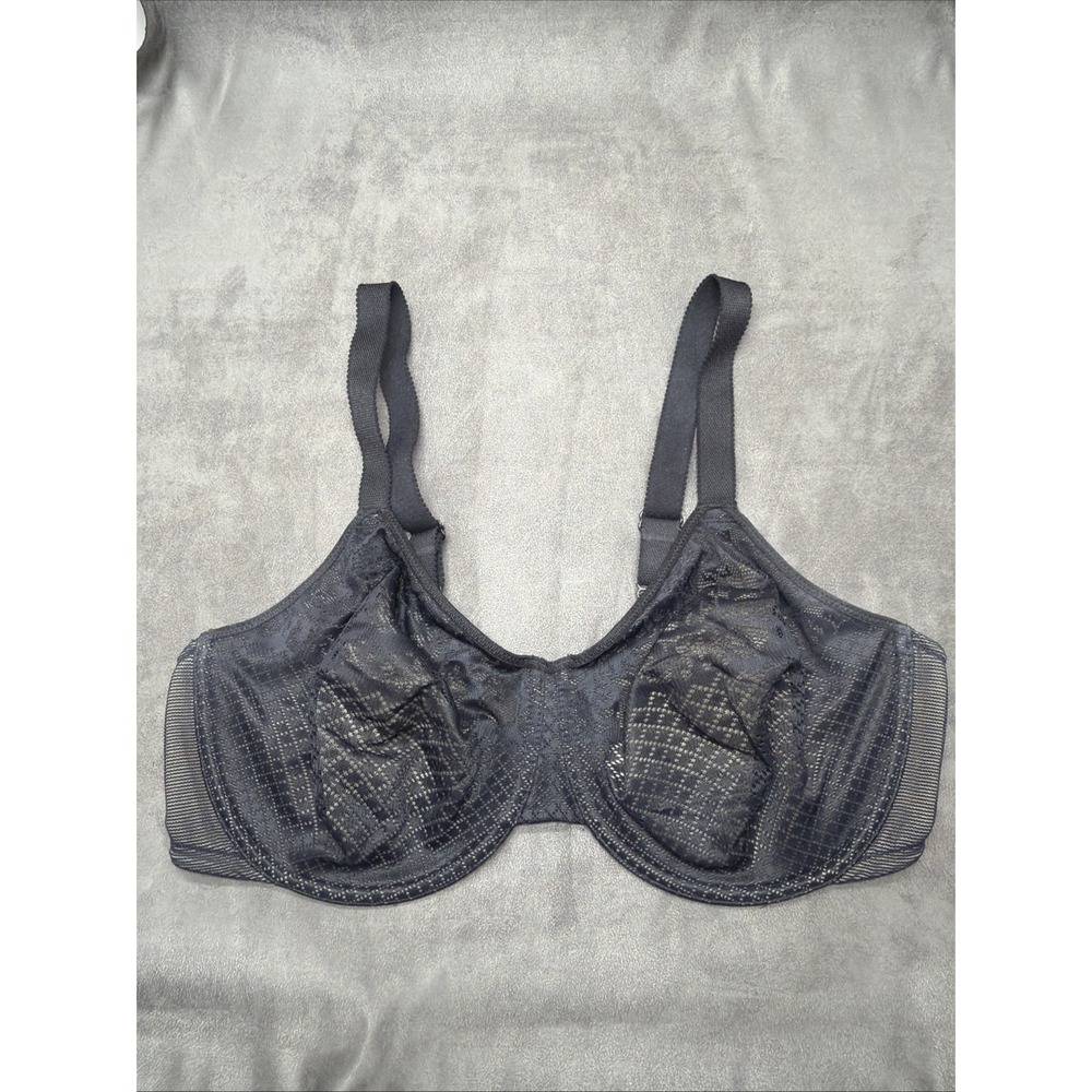 Wacoal Visual Effects Minimizer Bra Underwired Black 857210 Size 40DD